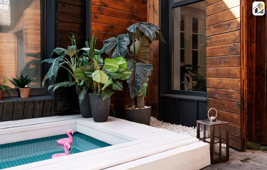 backyard hot tub privacy ideas
