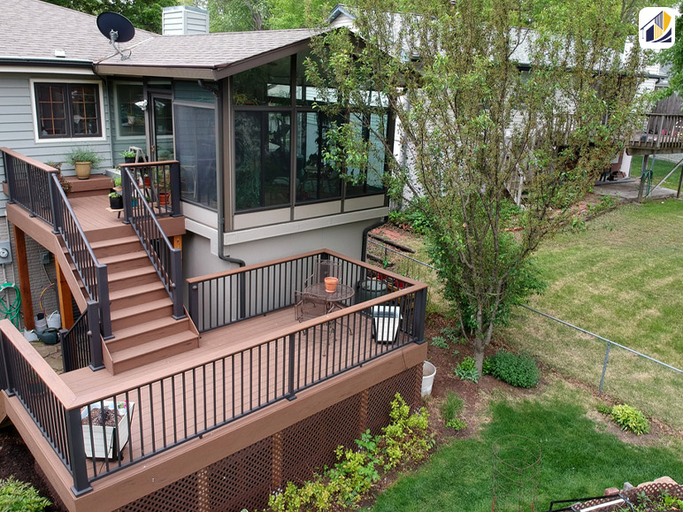 Metallic Deck Skirting