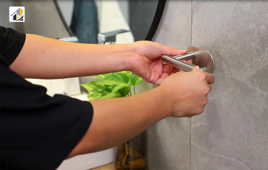 Install Toilet Paper Holder