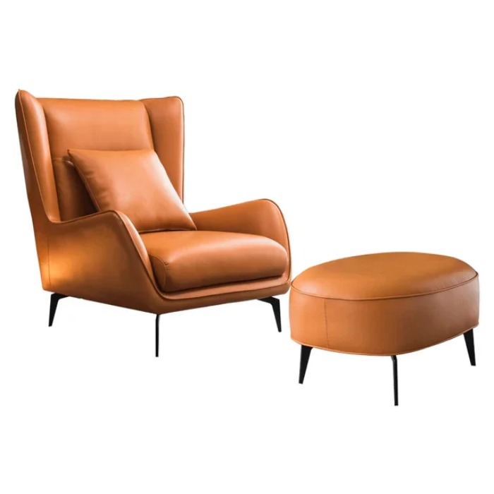Leather Lounge Chair
